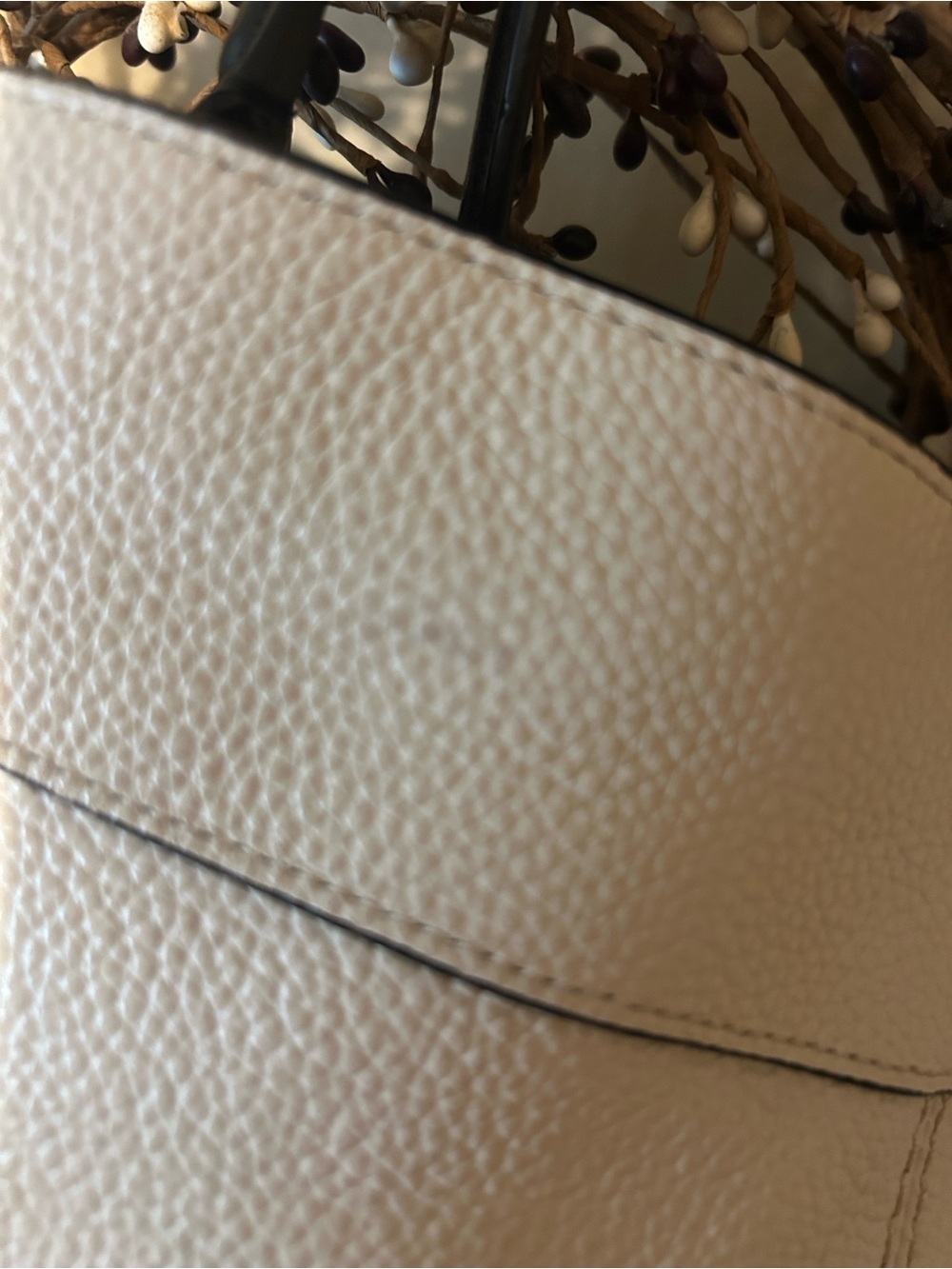 Coach Eddie Carryall F36705 Pebbled Leather Python Embossed 3-Compartment - Picture 5 of 10